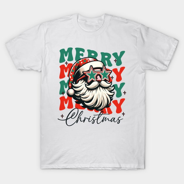 Merry Christmas T-Shirt by MZeeDesigns